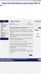Mobile Screenshot of haryanasugarfed.com